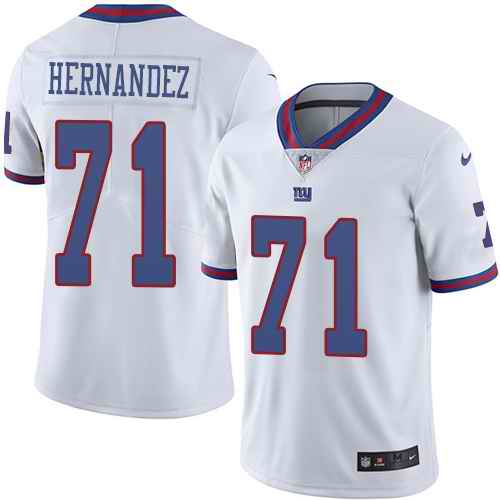 Nike Men & Women & Youth Giants 71 Will Hernandez White Color Rush Limited Jersey,We sell and wholesale Nike Men & Women & Youth Giants 71 Will Hernandez White Color Rush Limited Jersey on line form chian!